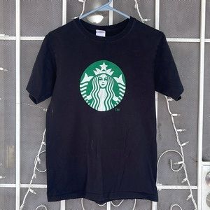 Vintage Starbucks Graphic T-shirt good condition small vintage